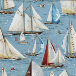 Tissu Pierre Frey - Rgates - rf: F2360.001 bleu