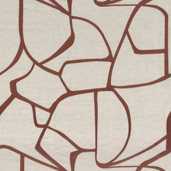 Tissu Casamance - Lacis - rf: 1156.0413 Acajou