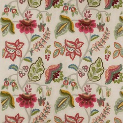 Tissu Colefax & Fowler - Somerton - rf: F4741.02 Pink/Green