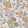 Tissu Braqueni - Cerizay - rf: B7689.001 Ocre