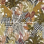 Tissu Pierre Frey - Nofelis - rf: 4971.0172 Blanc/Kaki