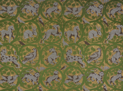 Tissu Fadini Borghi - Misene - r�f: I6663.001 Smeraldo/Oro