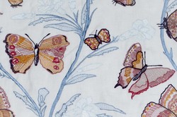 Tissu Quenin - Flanerie - rf: 4270.02 Boudoir ( dtail )