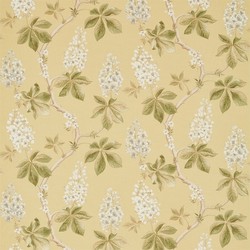 Tissu Sanderson - Chestnut Tree - rf: 225516 Lemon/Lettuce