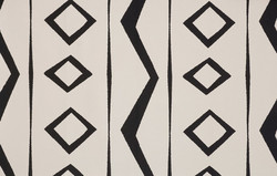 Tissu Pierre Frey - Rocky Boy - rf: F3246.001 Black & White