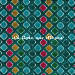 Tissu Camengo - Epope - rf: 4670.0261 Emeraude