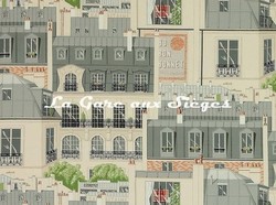 Tissu Manuel Canovas - Les Toits de Paris - rf: 04907.02 ( dtail )
