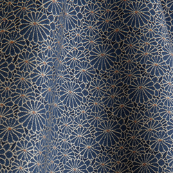 Tissu Jean Paul Gaultier - Obi - rf: 3467.08 Marine