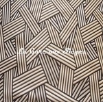 Tissu Dedar - Short Cuts - rf: T15009.001 Gold