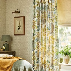 Tissu Sanderson - Cantaloupe - rf: 226637 Sumac/Sage