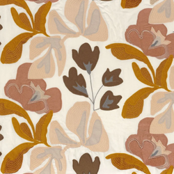 Tissu Casamance - Ayana - rf: 4135.0123 Nude Ocre