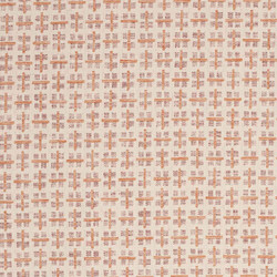 Tissu Jane Churchill - Dex - rf: J0282.04 Tomato