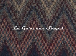 Tissu Boussac - Ziggy - rf: O7958.004 Marine ( dtail )