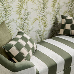 Tissu jim Thompson - Yala Check - rf: J3965.001 Thyme