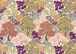 Tissu Leli�vre - La Canop�e - r�f: 5076.01 Ecru
