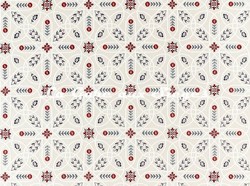 Tissu William Morris - Brophy Embroidery - rf: 236815 Indigo