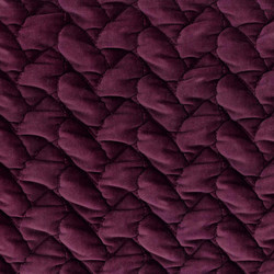 Tissu Dominique Kieffer - Velours Tresse - rf: 17229.05 Violet