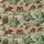Tissu Sanderson - Tally Ho - rf: 224338 Evergreen/Crimson