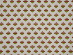 Tissu Jim Thompson - Mazan - rf: J2445.001 Coral & Kiwi