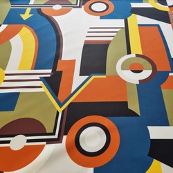 Tissu Jean Paul Gaultier - Constructivisme - rf: 3500.01 Multico