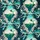 Tissu Clarke & Clarke - Highlandia Velvet - rf: F1752/01 Marine