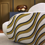 Tissu Casamance - Moretta - rf: 1158.0359 Noir Olive