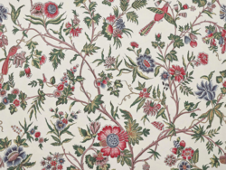 Tissu Le Manach - L'Arbre indien - rf: L4568.001 Crme