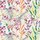 Tissu Harlequin - Paradise - rf: 120351 Papaya/Flamingo/Apple