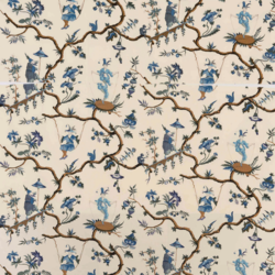 Tissu Le Manach - Mikado - rf: L2804.003 Bleu