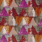 Tissu Casamance - Private - rf: 3822.0143 Fuschia/Orange