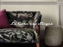 Tissu Zoffany - Countess - rf: 322661 Twilight