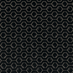 Tissu Casamance - Mayfair - rf: 4665.0328 Noir
