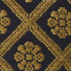 Tissu Le Crin - Nircel 260 - rf: C0260.074 Noir/Vieil Or