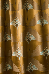 Tissu Jim Thompson - Golden Fans - r�f: J4006.001 Gilded
