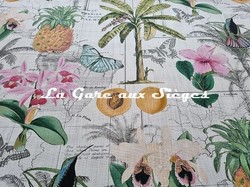 Tissu Baker Lifestyle - Orinoco - rf: PP50434.1 Tropical