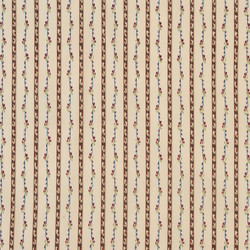 Tissu Le Manach - Madame Elisabeth - rf: L1861.001 Brun