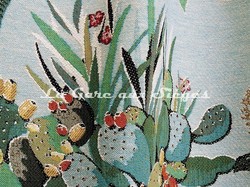 Tissu Lelivre - Maquis - rf: 0579.01 Agave ( dtail )