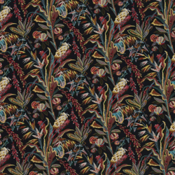 Tissu Braqueni - Jardin d'hiver - rf: B7596.001 Multicolore