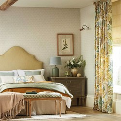 Tissu Sanderson - Cantaloupe - rf: 226637 Sumac/Sage