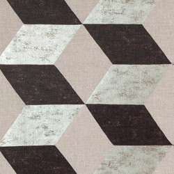Tissu Pierre Frey - Kubus - rf: F2682.001 Argent