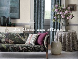 Tissu Zoffany - Countess - rf: 322661 Twilight