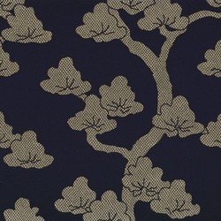 Tissu Misia - Arbre des songes - rf: M181.106 Bleu Misia