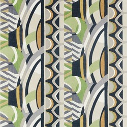 Tissu Harlequin - Atelier - rf: 120793 Saffron/Charcoal/Wasabi