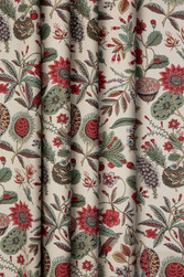 Tissu Quenin - Lonie - rf: 4271.01 Cornaline