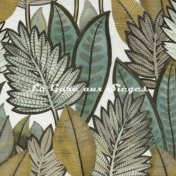 Tissu Casamance - Balata - rf: 4374.0145 Vert de gris