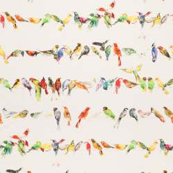 Tissu Chivasso - Birdsong - rf: CH2718/030 Multicolore