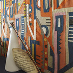 Tissu Pierre Frey - Paradiso - rf: F3690.001 Tangerine