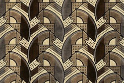 Tissu Casal - Lempicka nuit - rf: 12747.79 Rocheuses