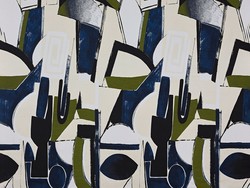 Tissu Fadini Borghi - Eugenio - rf: I6611.001 Laguna