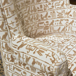 Tissu Pierre Frey - Thbes - rf: F3662.001 Naturel
